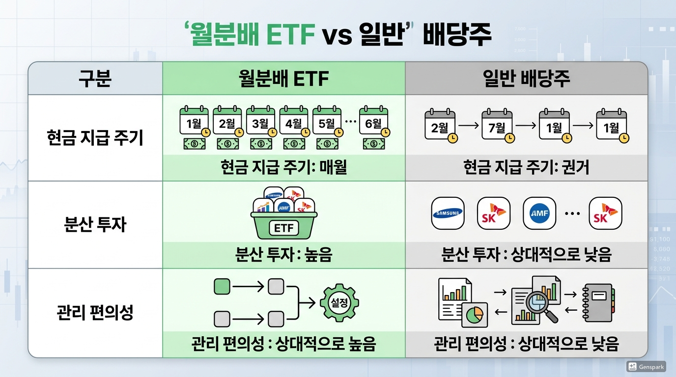 월배당 ETF로 현금흐름 만들기