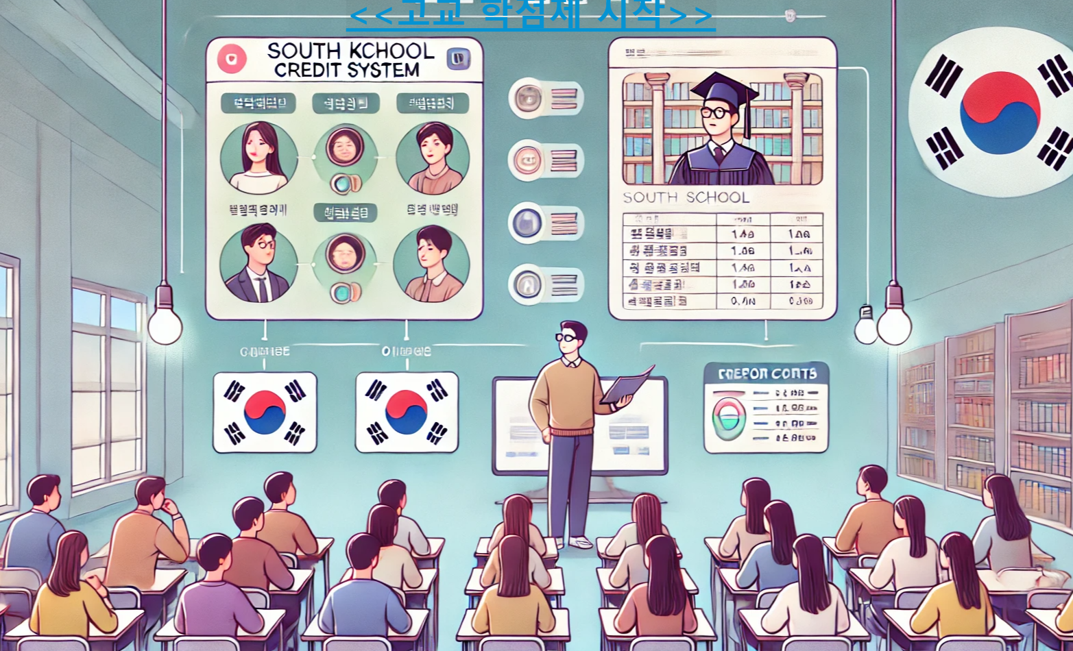 이 사진은 고교학점제 관련 이미지입니다.