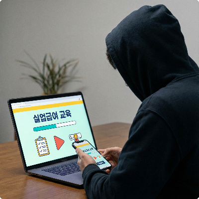 2026 실업급여 수급자격 신청자 온라인 교육 이미지