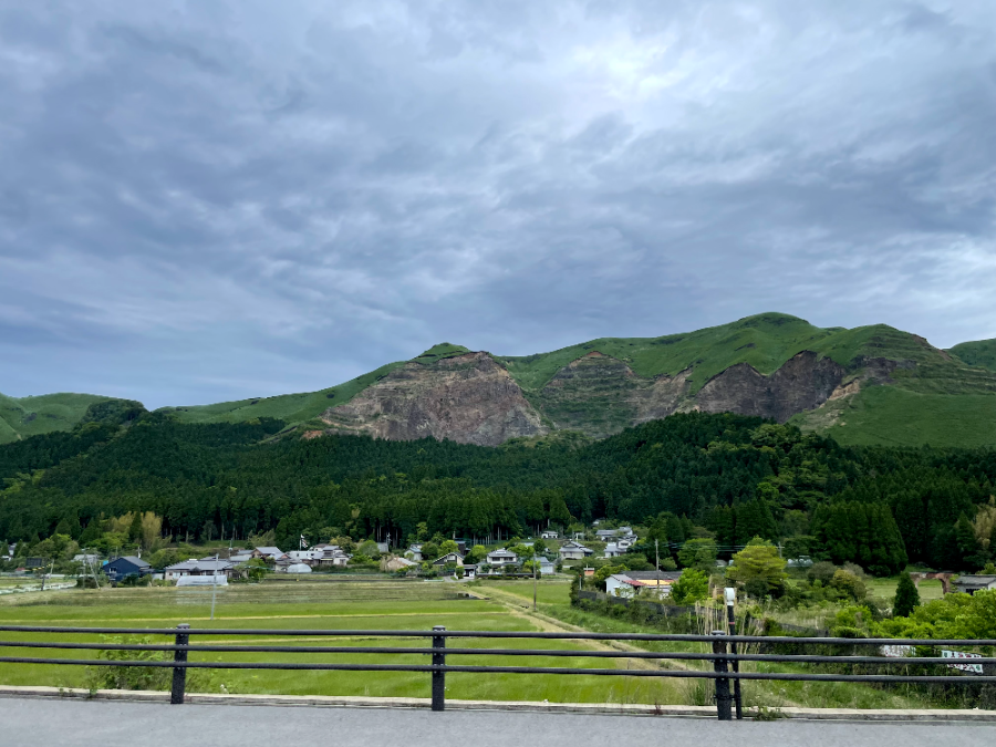 아소산 전경