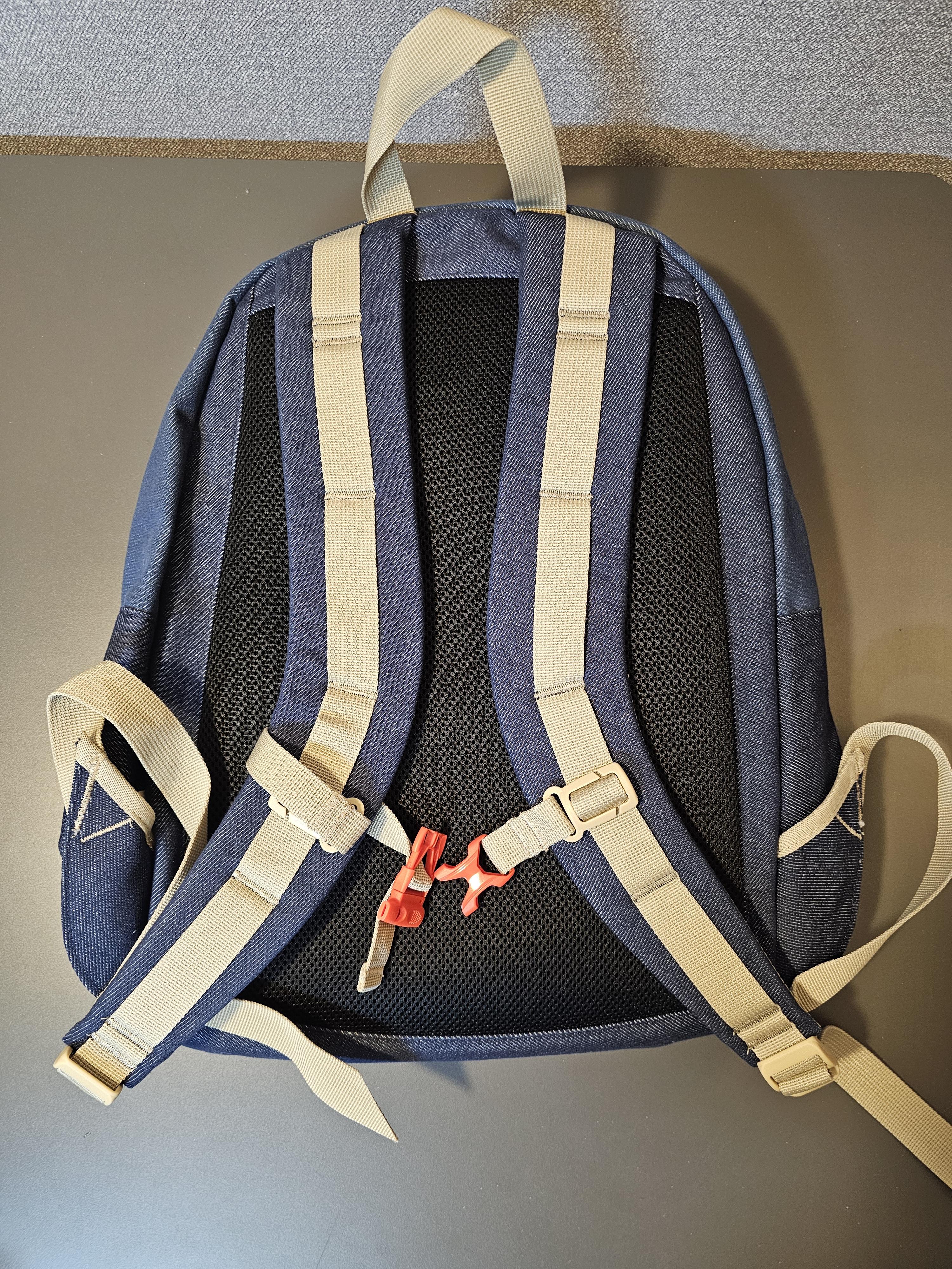 프루아 470 데님 백팩(ffroi 470 denim backpack)