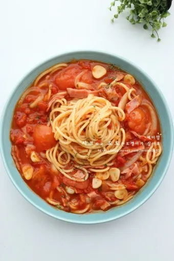 토마토 스파게티 만드는 방법 레시피_2