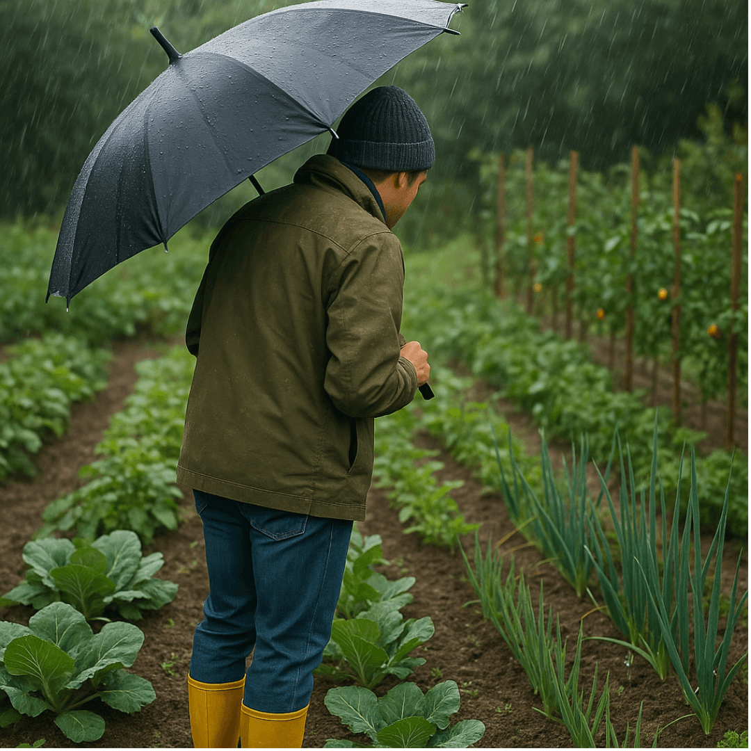 장마철 텃밭 관리