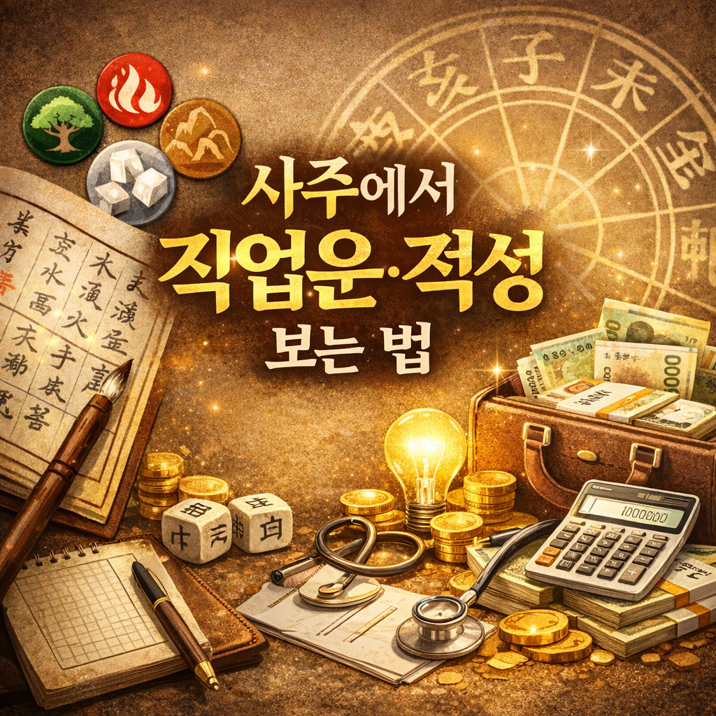 사주에서 직업운&middot;적성 보는 법