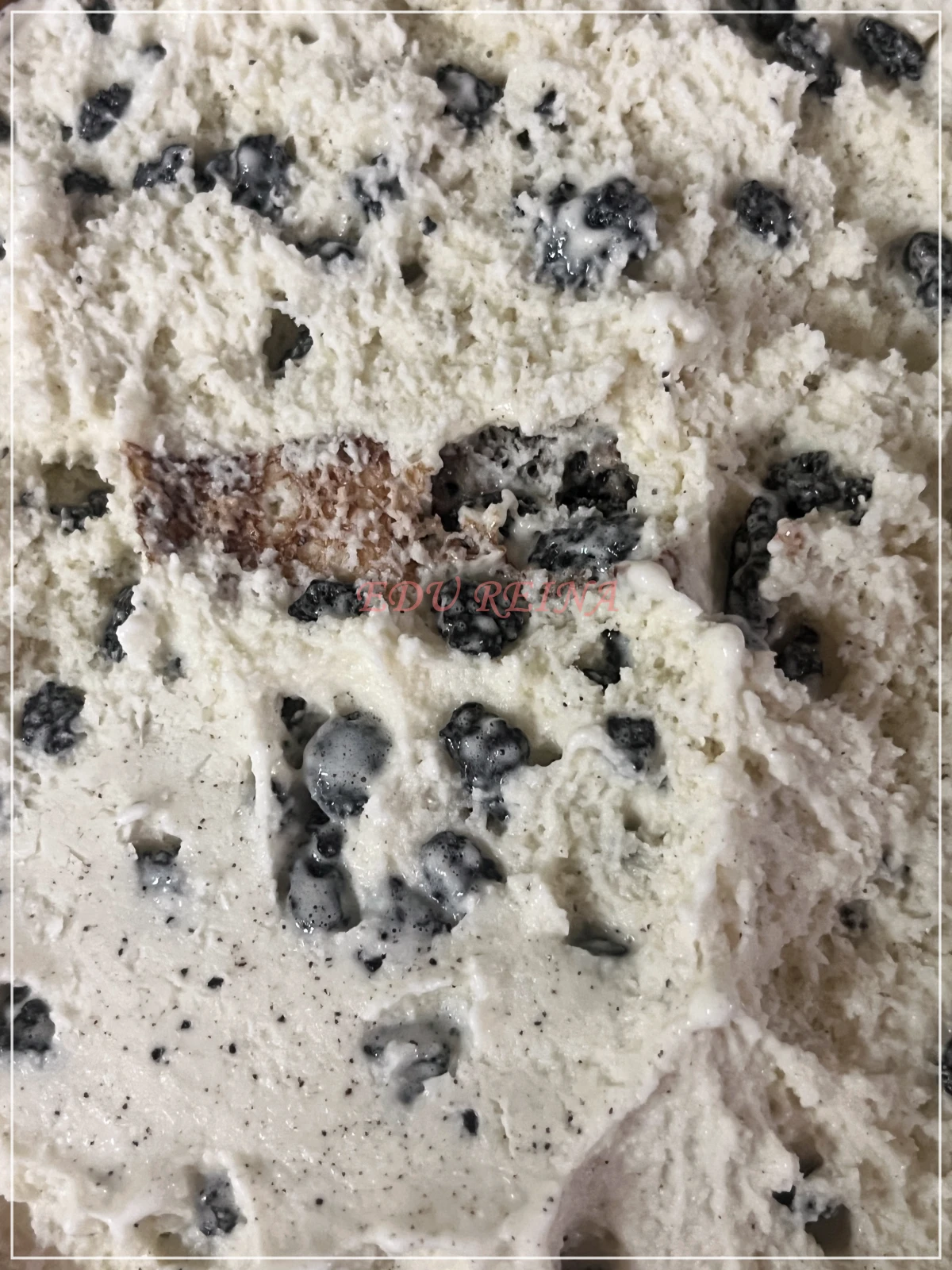 노브랜드-쿠키칩-아이스크림-내용물-쿠키