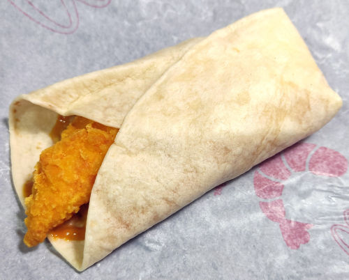 치킨 토마토 스낵랩