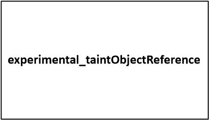 experimental_taintObjectReference