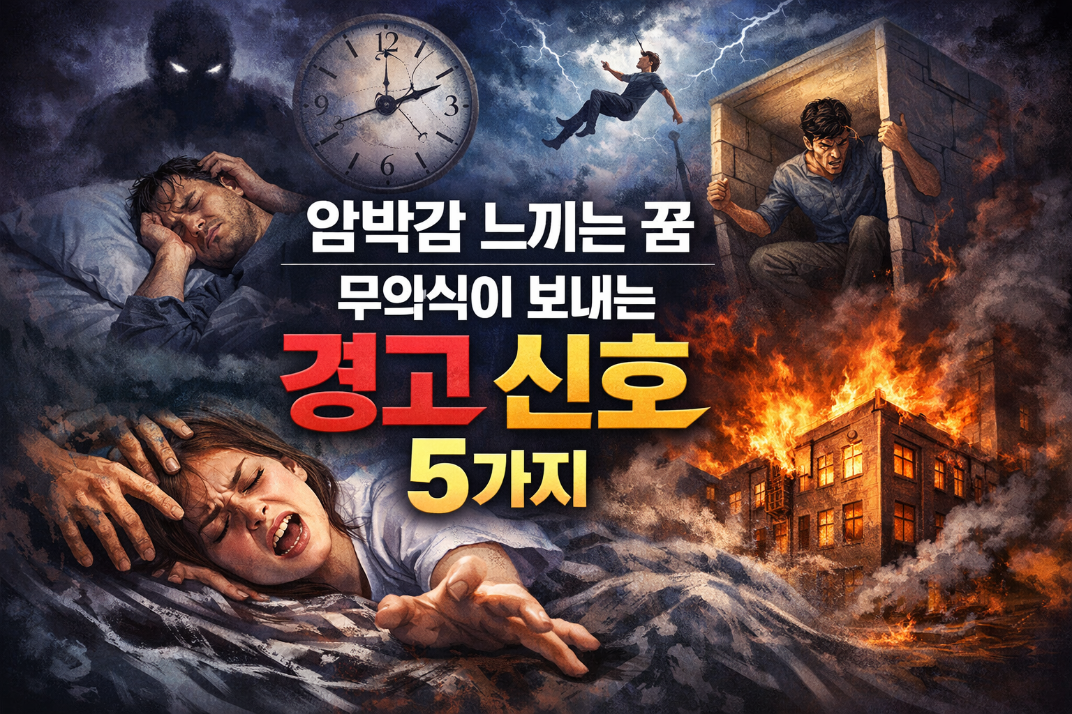 압박감 느끼는 꿈