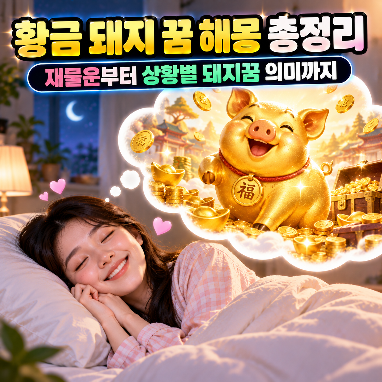 황금 돼지 꿈
