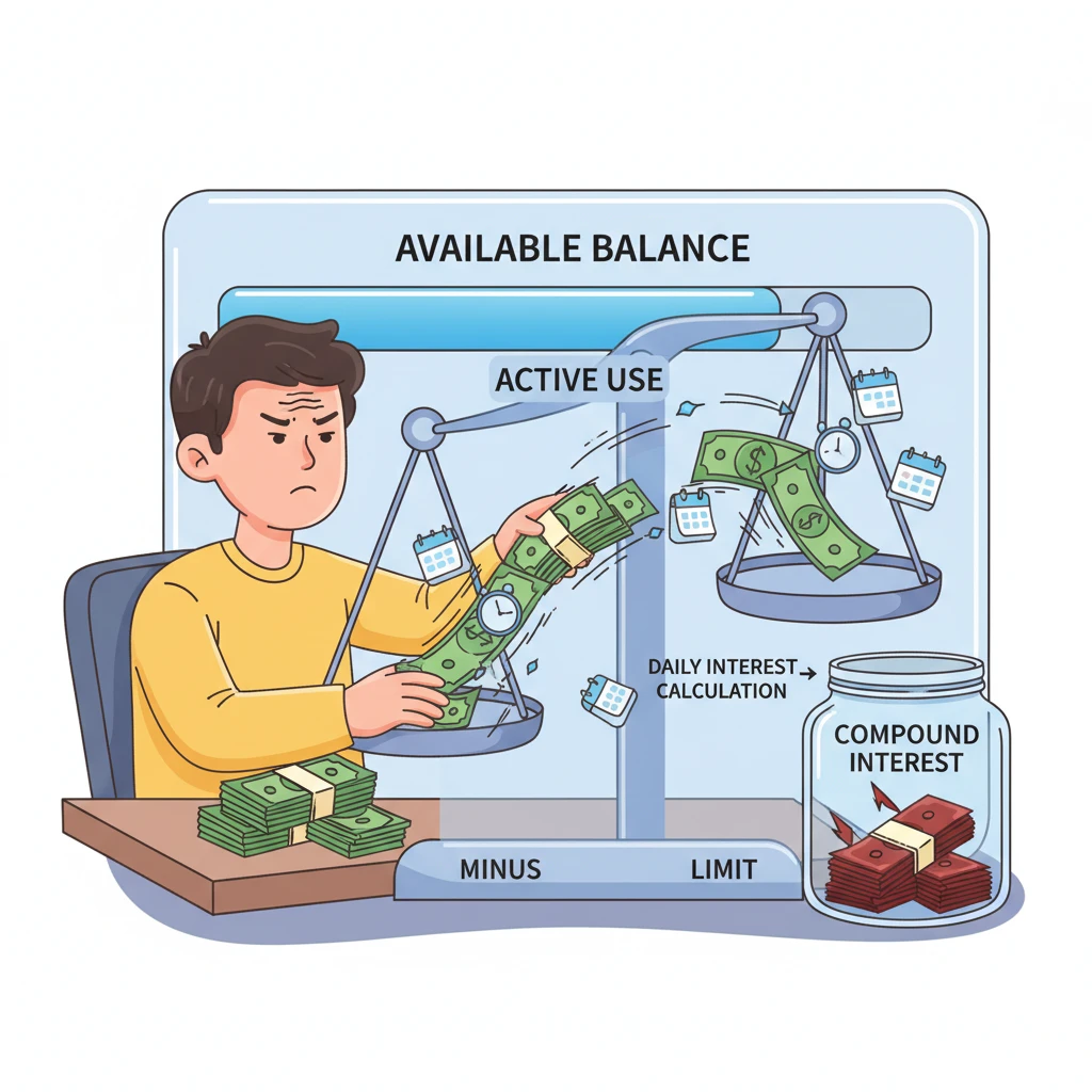 마이너스통장 이자 산정 원리와 일일 ..