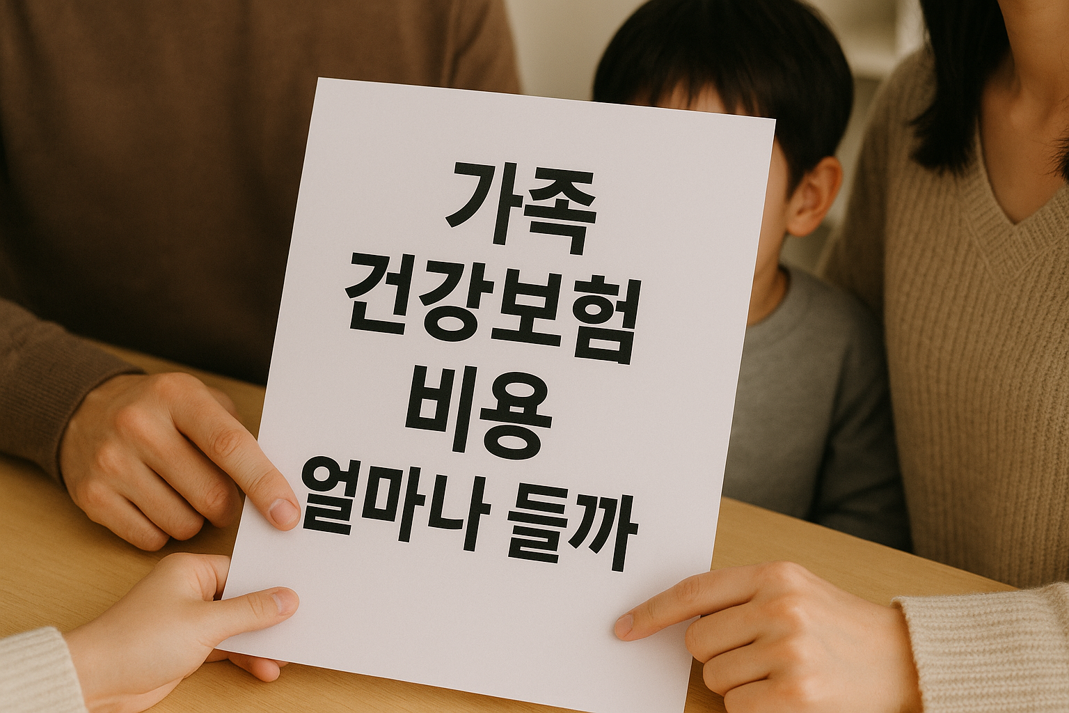 가족 건강보험 비용 얼마나 들까? 관련 사진