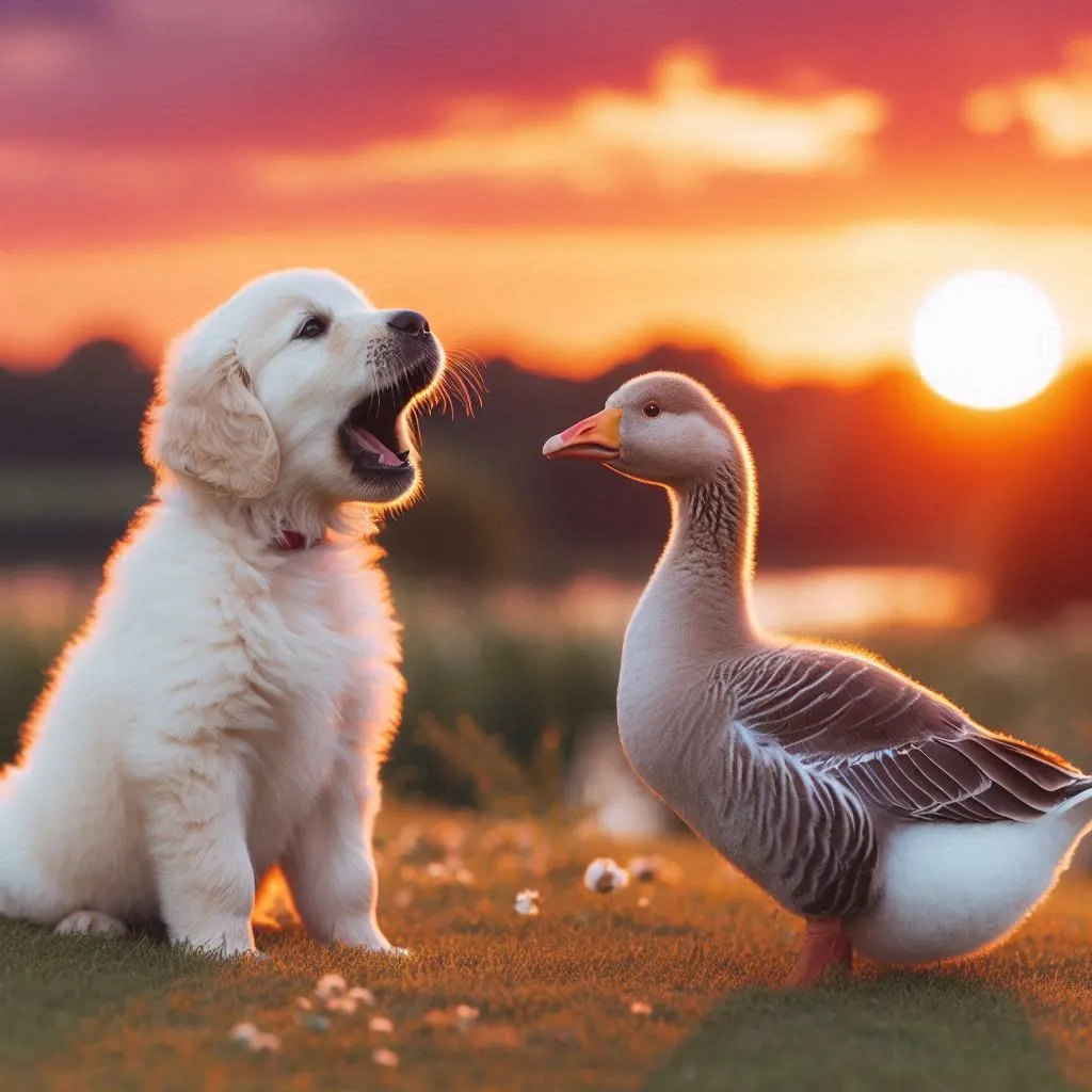 강아지 거위소리10