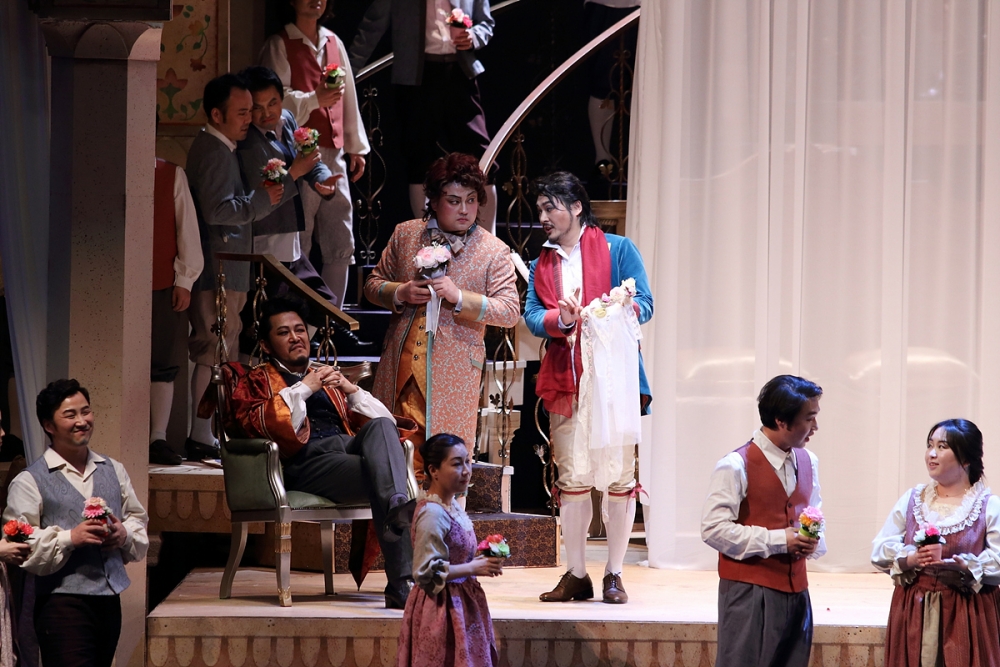 오페라 '피가로의 결혼' 공연 장면, 대구오페라하우스