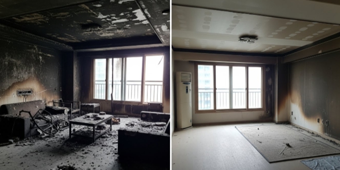 사천 화재청소 전문