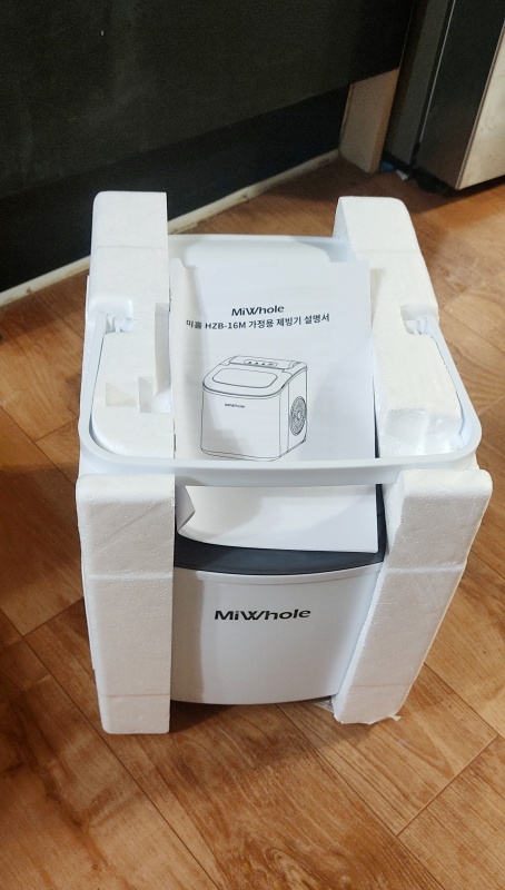 샤오미 제빙기 설명서와 포장