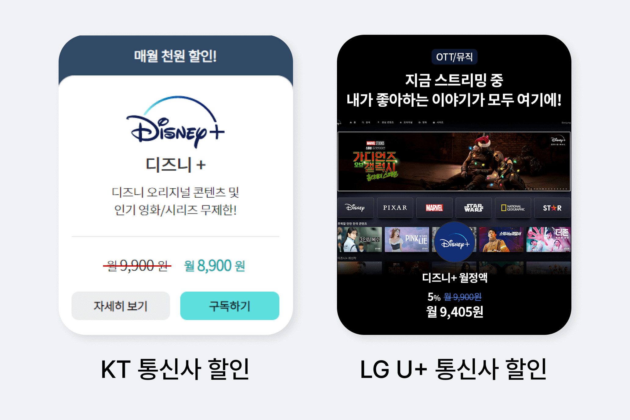 디즈니플러스 요금제