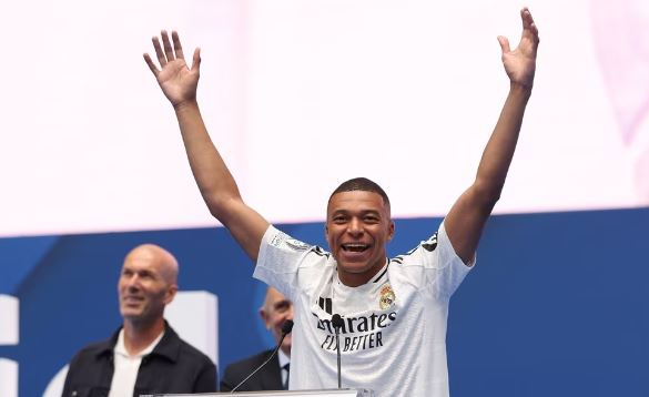 음바페 입단식 레알 마드리드 이적 킬리안