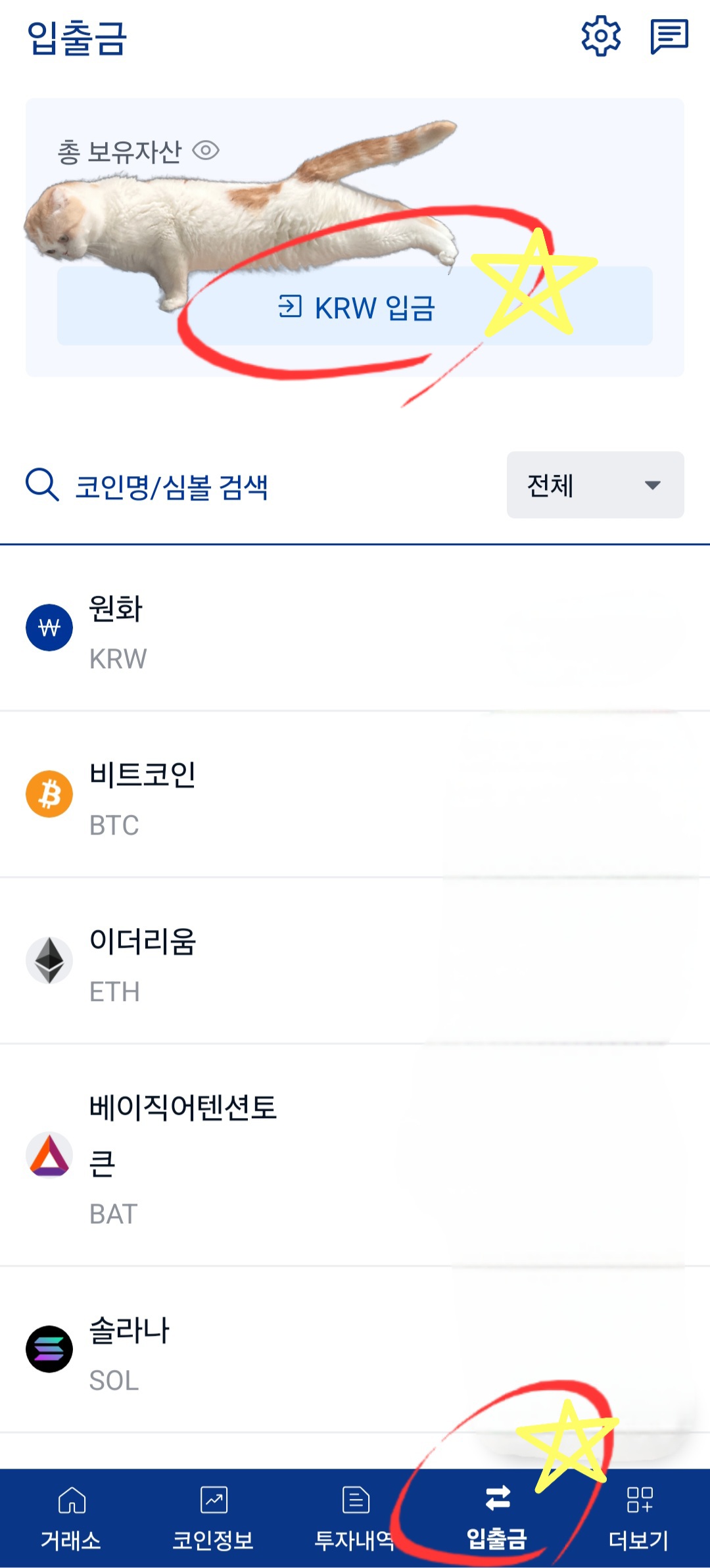 업비트 원화 입금 방법