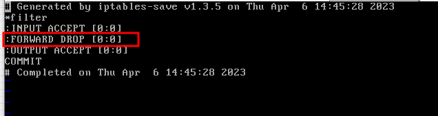/etc/sysconfig/iptables