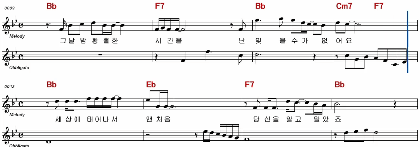 최진희 꼬마 인형 악보