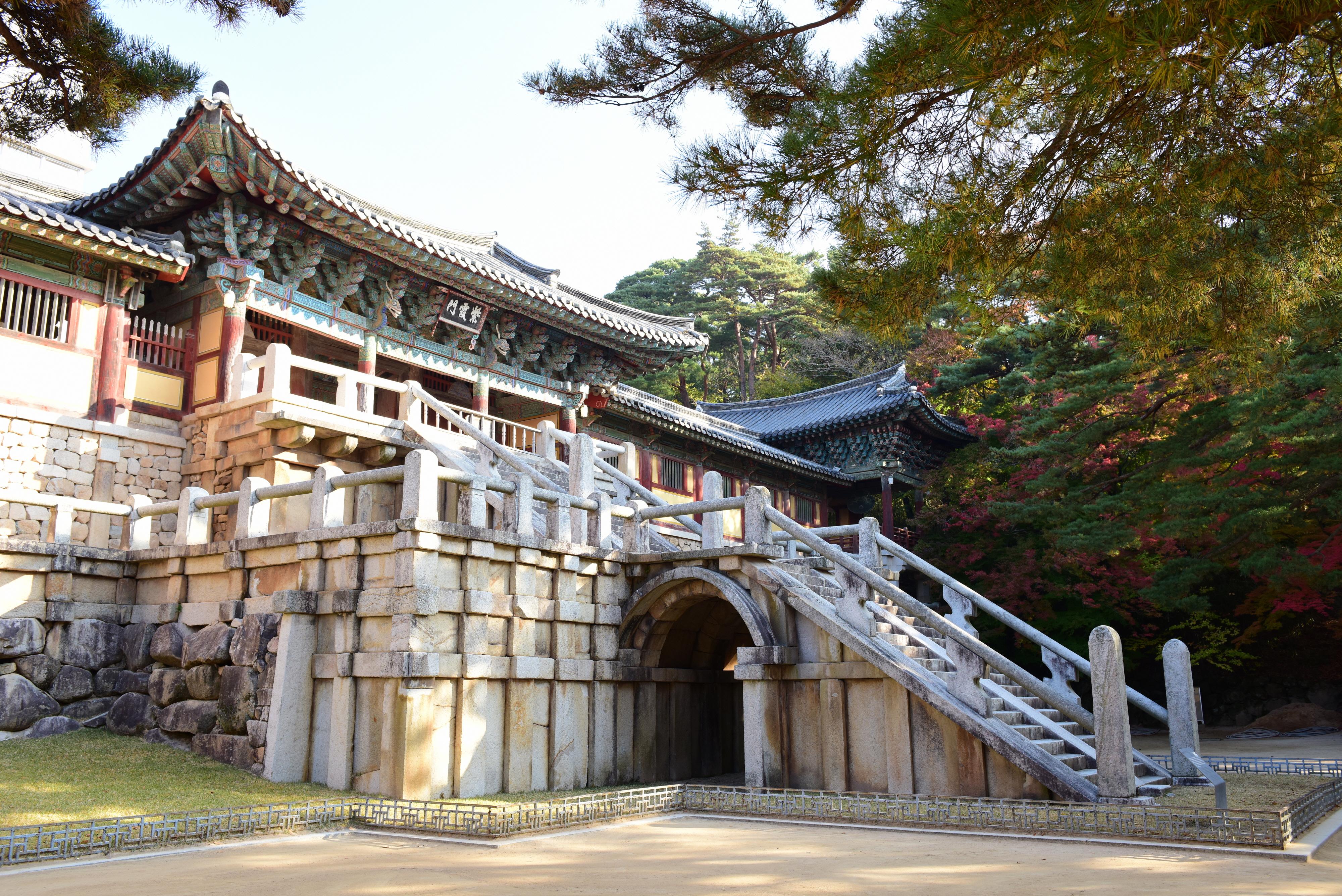 경주 불국사 청운교 백운교