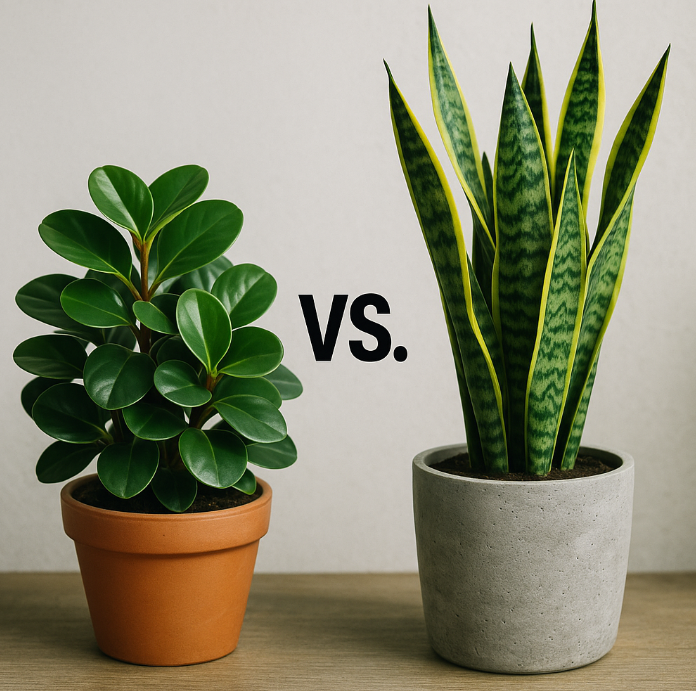 셀프가드닝 페페로미아 vs 산세베리아 _ 관리법, 인테리어, 기능