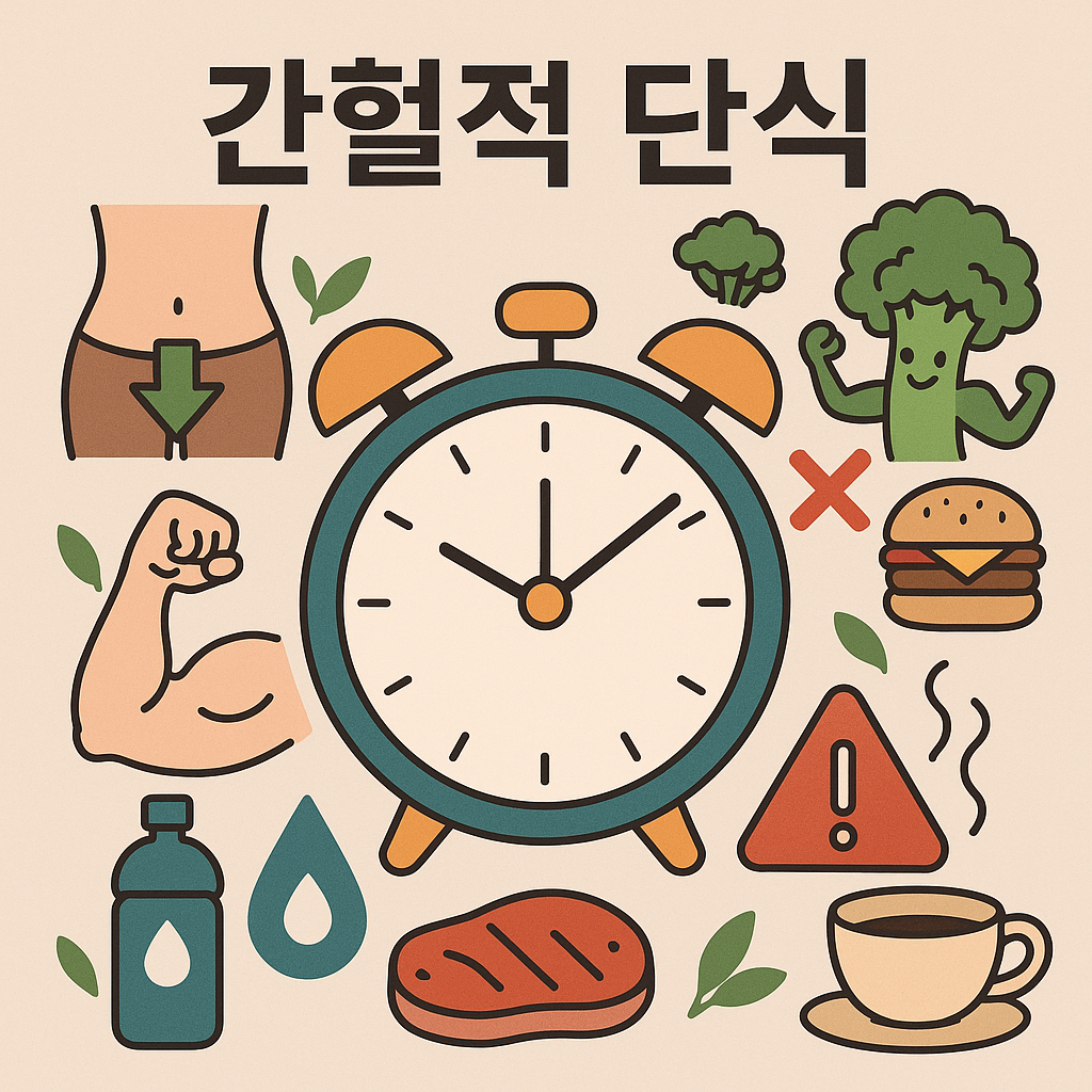 간헐적 단식 효과와 주의사항