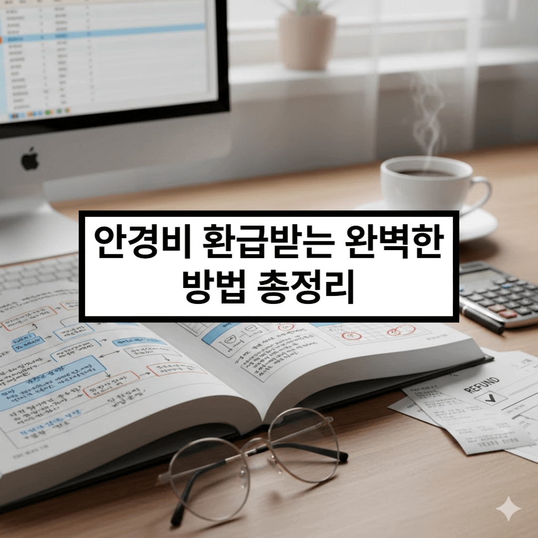 안경비 환급받는 완벽한 방법 총정리