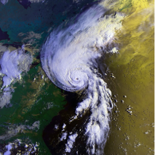 1호 태풍 우딥 이동경로 국내영향