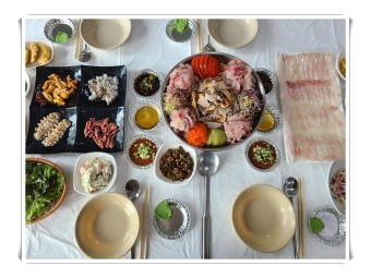 쭈꾸미 무지개물회