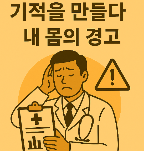 건강검진 내몸의 경고 사진