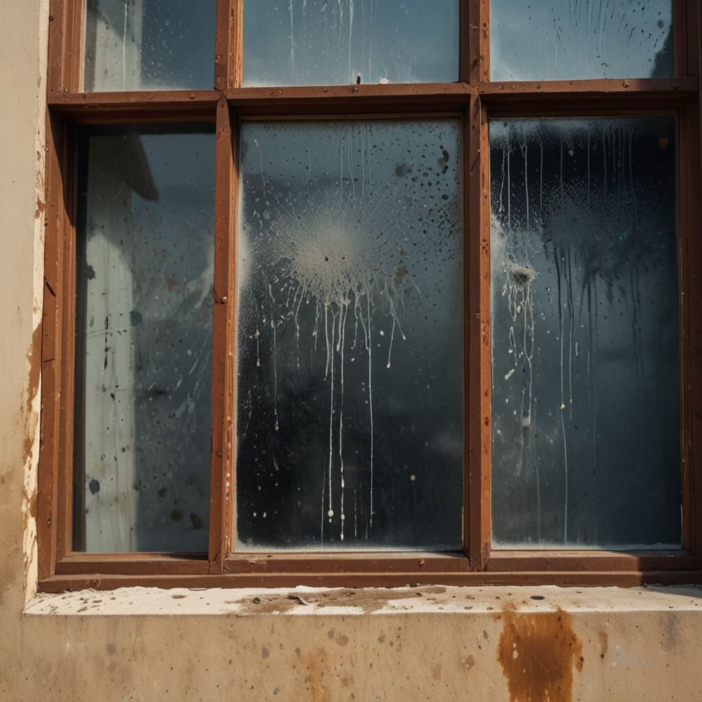 얼룩이-묻고-더러워진-유리창