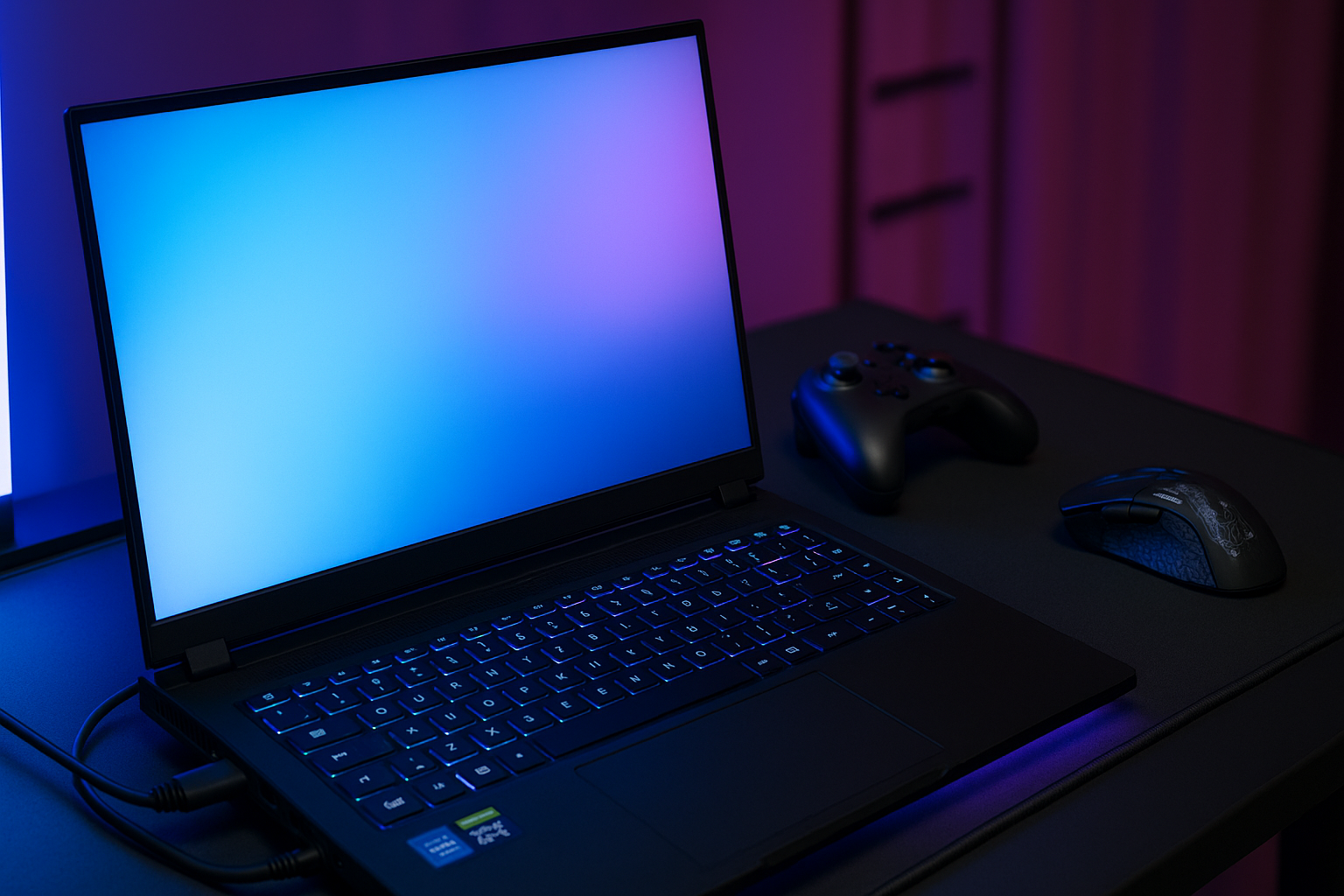 AORUS Master 18 게이밍 노트북 정면 이미지