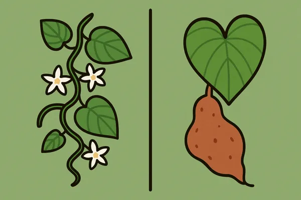 박주가리 하수오 구별법과 판별 기준14