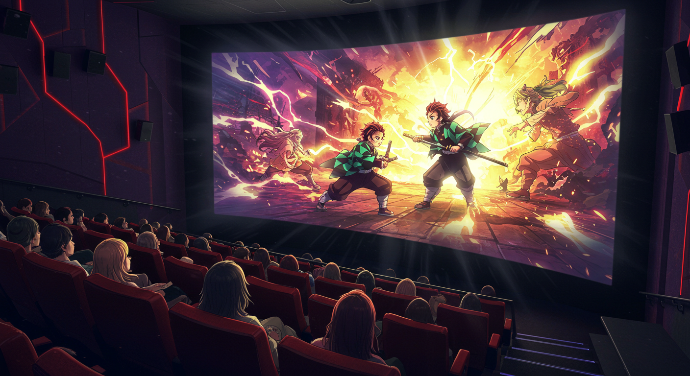 귀멸의 칼날 무한성편 4DX, 단순히 보는 영화가 아니다!