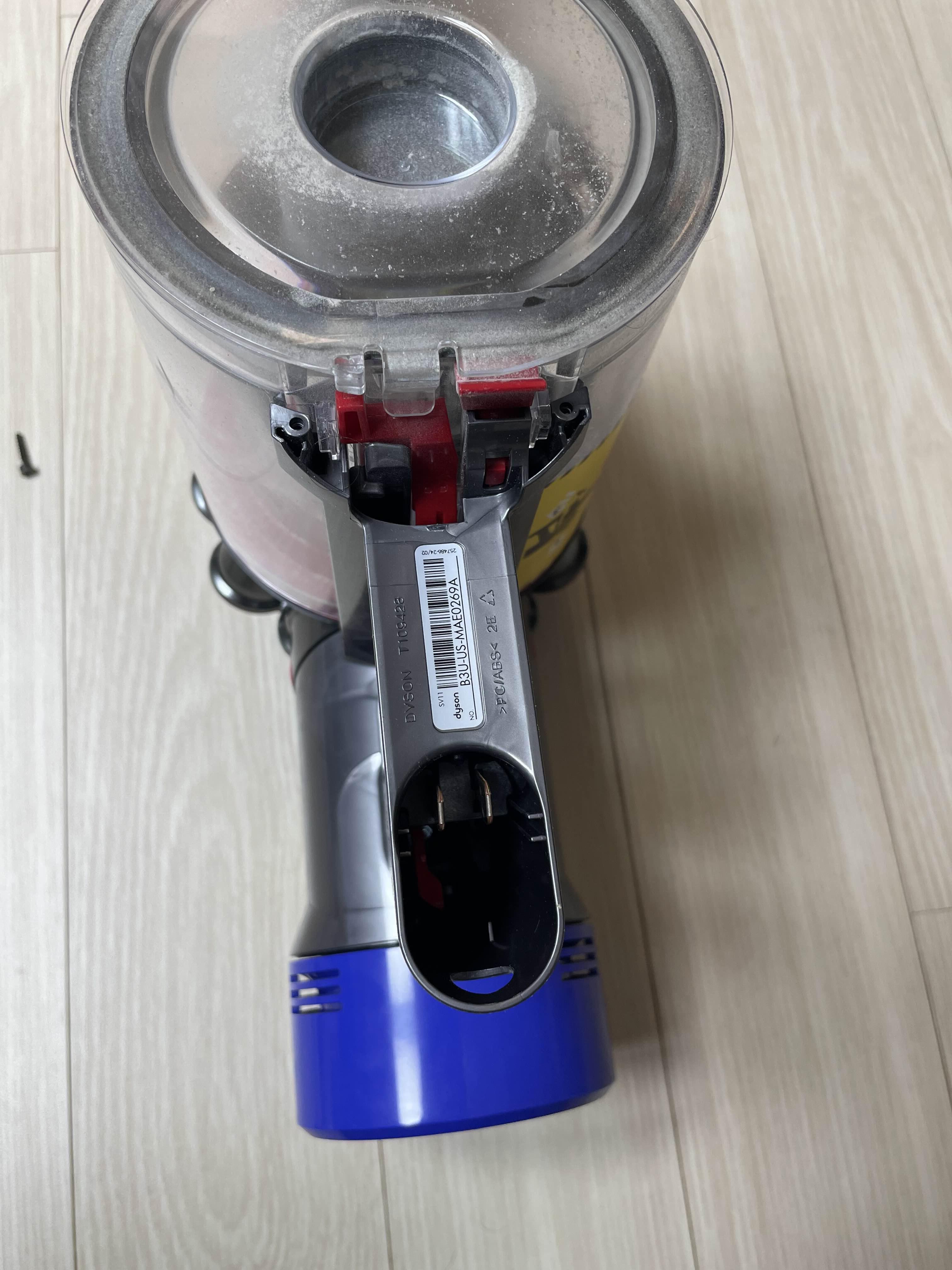 배터리 분리 후 사진