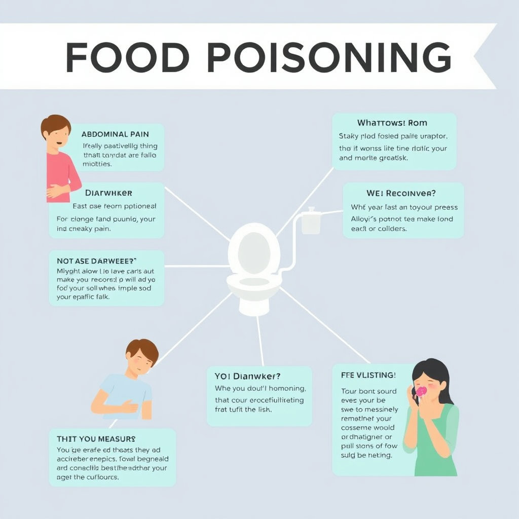 뜨거운 여름철, 맛있는 음식을 먹고 즐거운 시간을 보내던 중 갑자기 배가 아프고, 설사를 하거나, 구토를 한다면? 바로 **식중독**을 의심해 봐야 합니다. 식중독은 예상치 못하게 찾아와 우리를 괴롭히는 불청객이죠. 증상이 나타났을 때 당황하지 않고 올바르게 대처하는 것이 중요합니다.