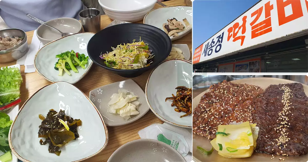 광주송정역-새송정떡갈비