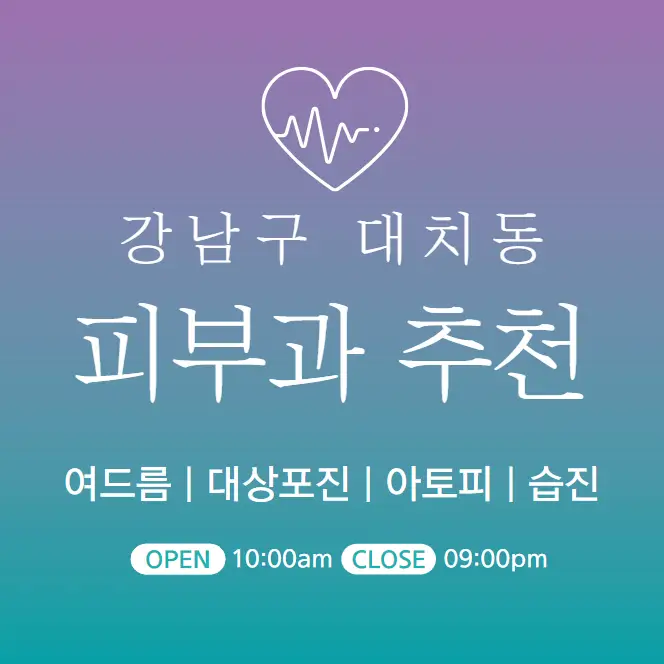 강남구-대치동-피부과-병원-의원-추천