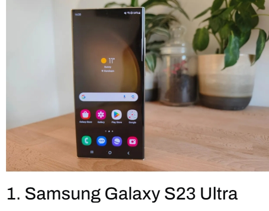 가장 좋은 스마트폰들 VIDEO: What&rsquo;s the best smartphone?