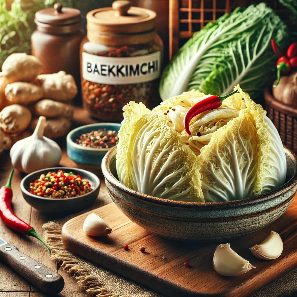 백김치 만드는법