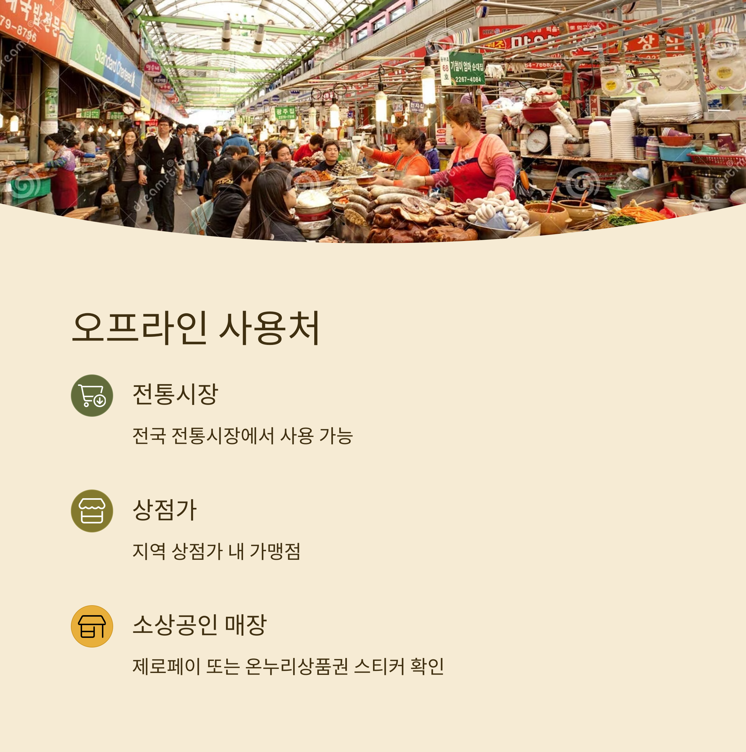 디지털 온누리상품권 사용처