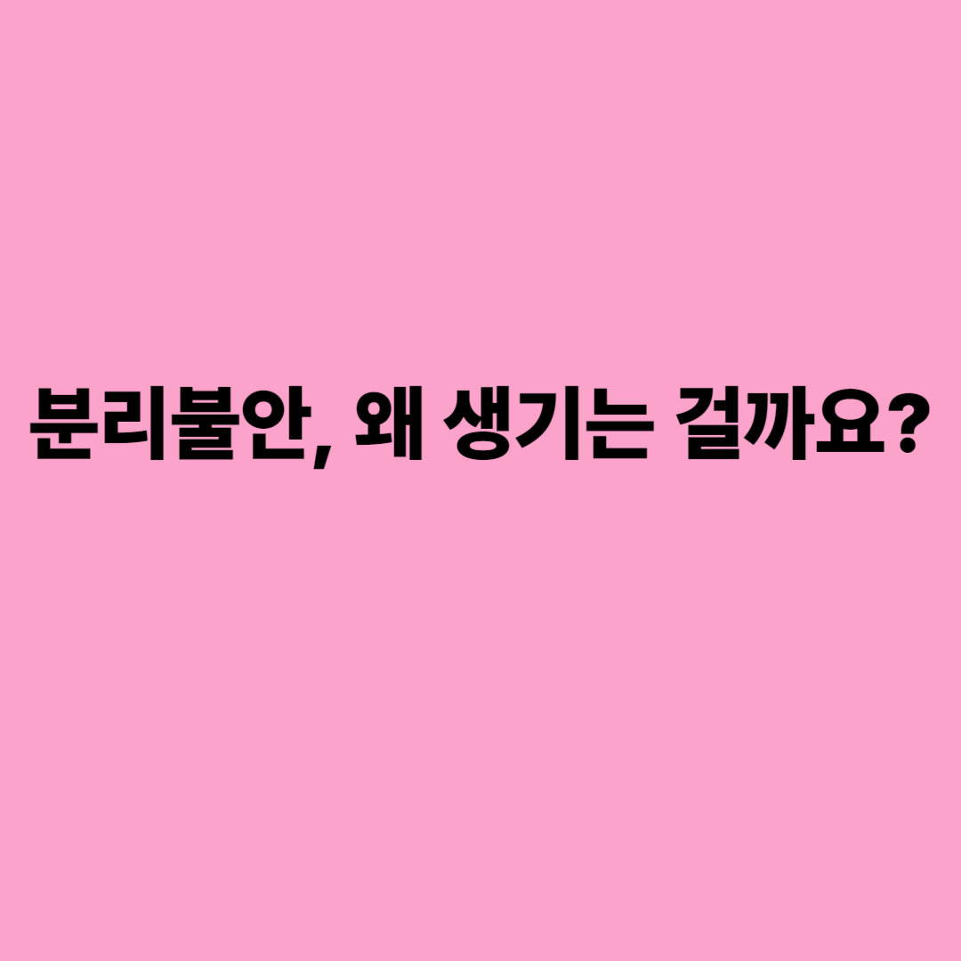우리 강아지 문제행동 극복하기 분리불안과 과도한 짖음 해결 가이드!!