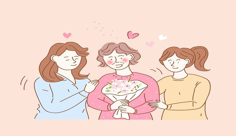 갱년기우울증을-표현한-그림