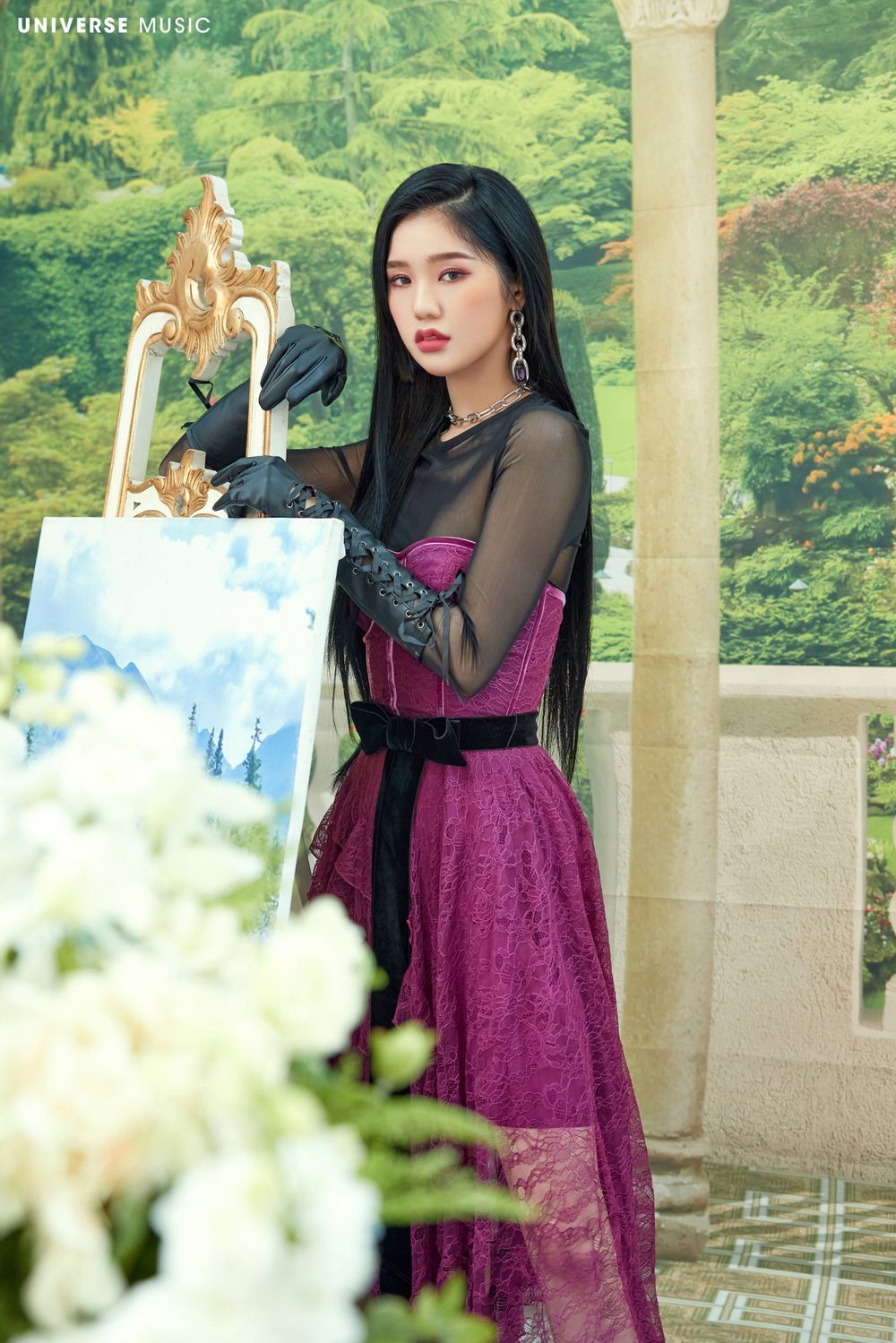 미미 오마이걸 나이 프로필 키 인스타 화보 흑발 히메컷 과거 페미