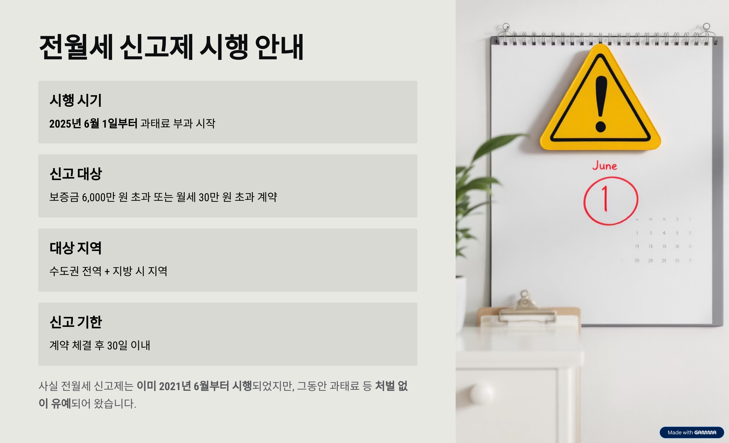 전월세 계약 신고방법 신고 의무화