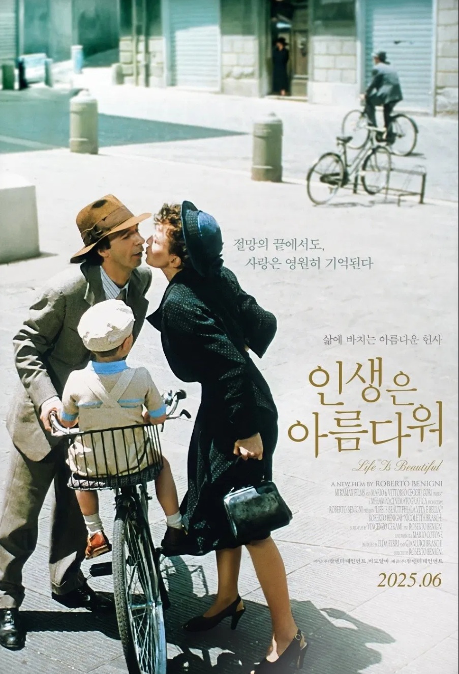 Life Is Beautiful (1997) 2025 Re-release Official Poster