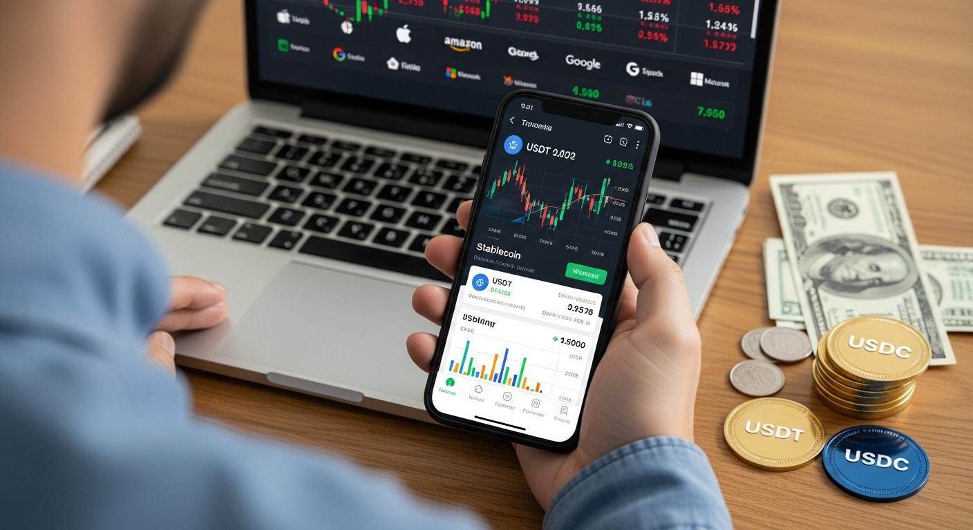 스테이블코인 미국 대장주