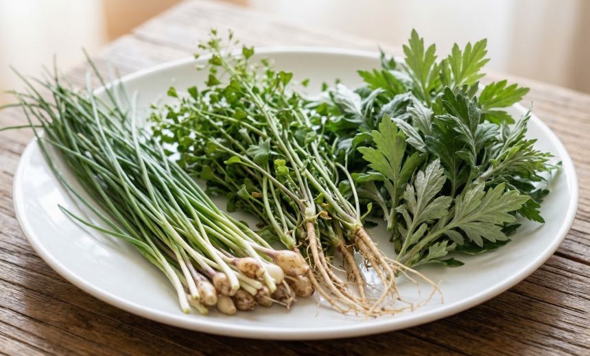 식후 혈당 스파이크를 줄여주는 식이섬유가 풍부한 봄나물 달래, 냉이, 쑥