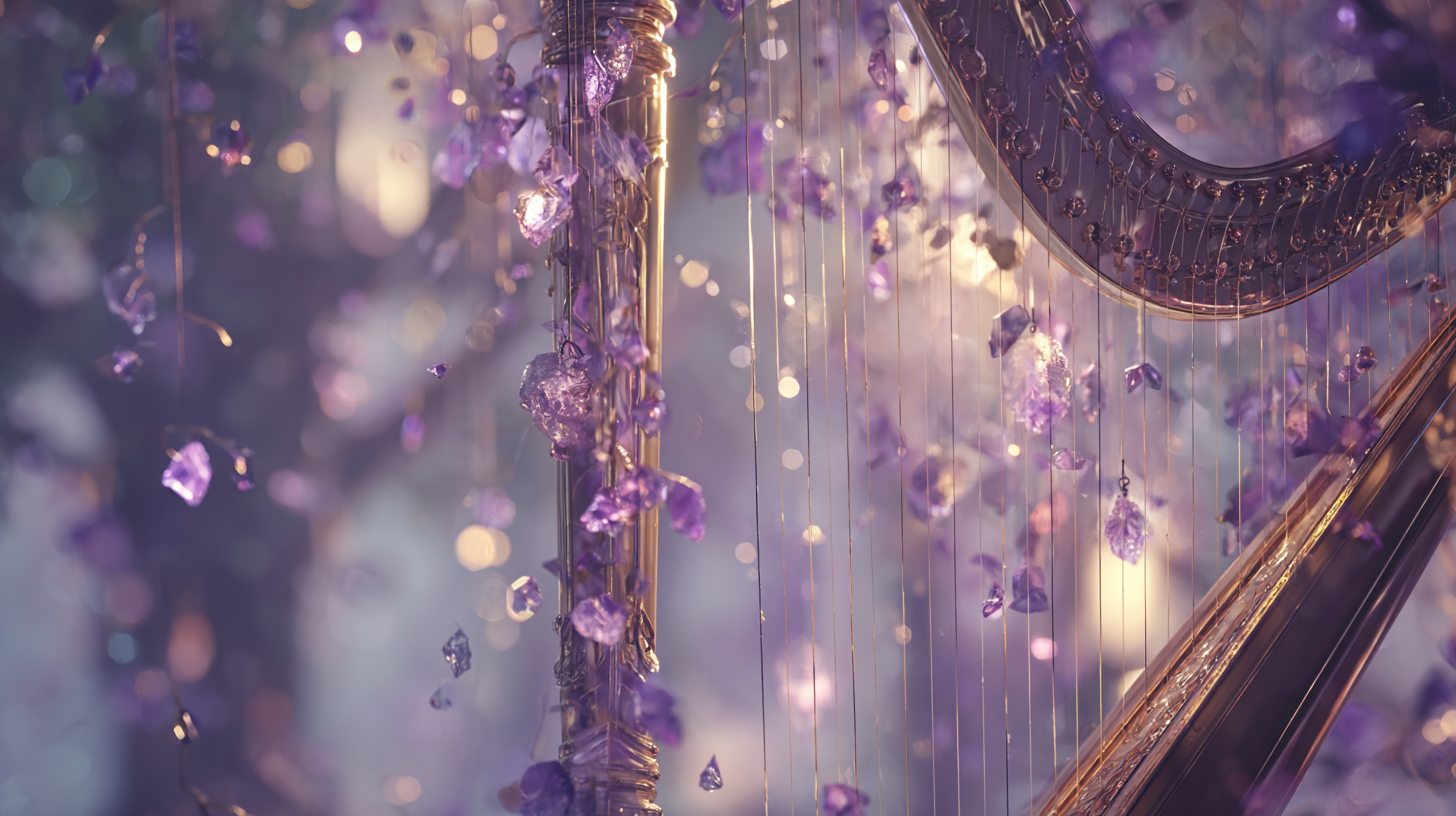 자수정: 오르페우스의 선율부터 영혼까지, 정화까지 - 황금 리라가 울려퍼뜨린 보라빛 치유의 음성